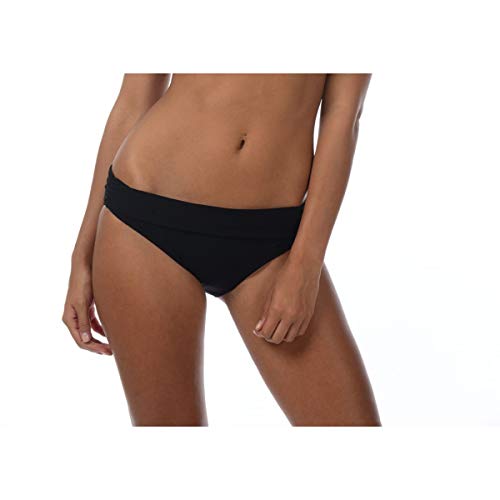 Banana Moon Damen Praxa Bikinihose, Schwarz (Noir Black/Sensta/May/Bye Lse01), 34 (36) von Banana Moon