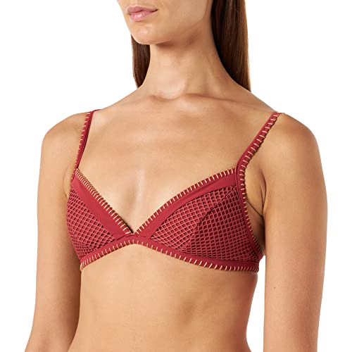 Banana Moon Damen Taeko Santos Bikini, Rot (Bois De Rose Jfh73), 34 (Herstellergröße: S) von Banana Moon