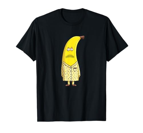 Grumpy Banana Look im Schlafanzug für Jungen und Mädchen T-Shirt Grumpy Banana Look im Schlafanzug für Jungen und Mädchen T-Shirt von Banana Pajama Outfit