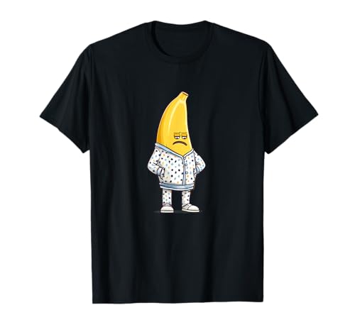 Sleep Banana Face im Schlafanzug für Jungen und Mädchen T-Shirt Sleep Banana Face im Schlafanzug für Jungen und Mädchen T-Shirt von Banana Pajama Outfit