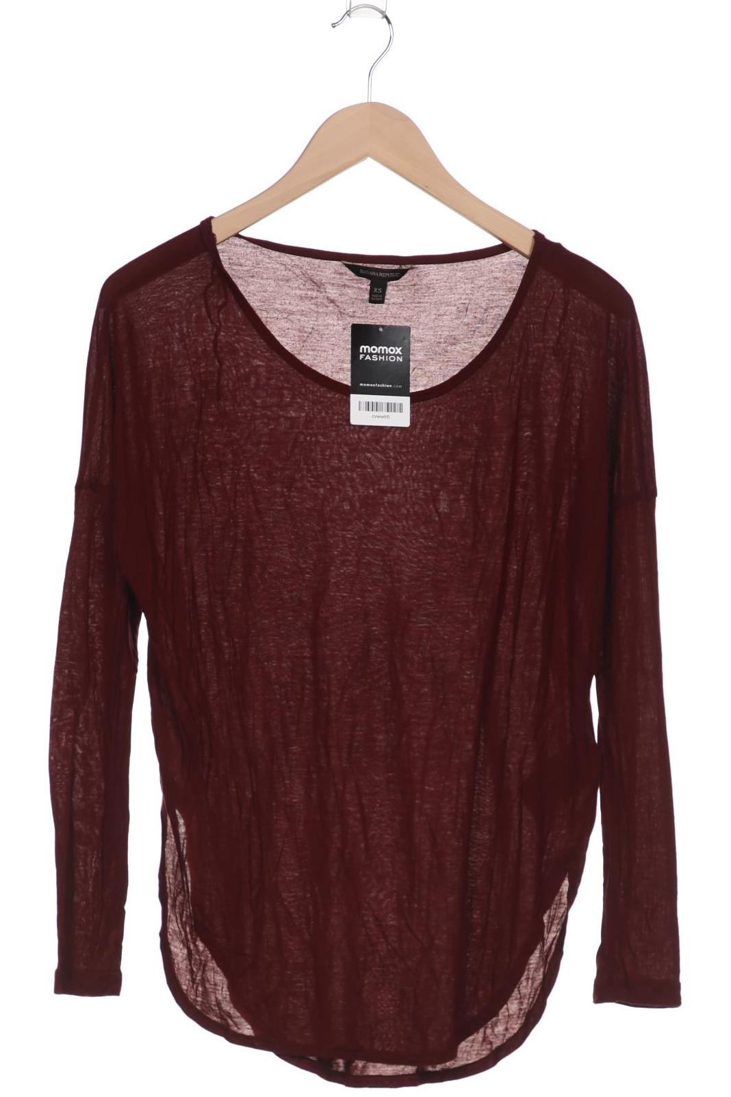 Banana Republic Damen Langarmshirt, bordeaux von Banana Republic