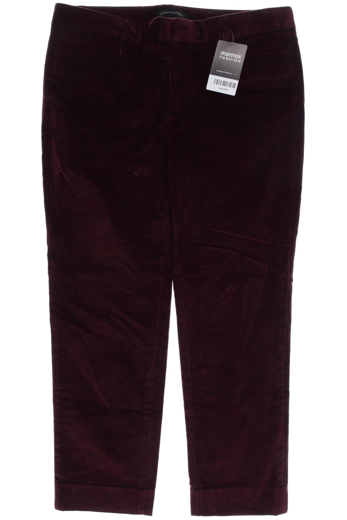 Banana Republic Damen Stoffhose, bordeaux von Banana Republic