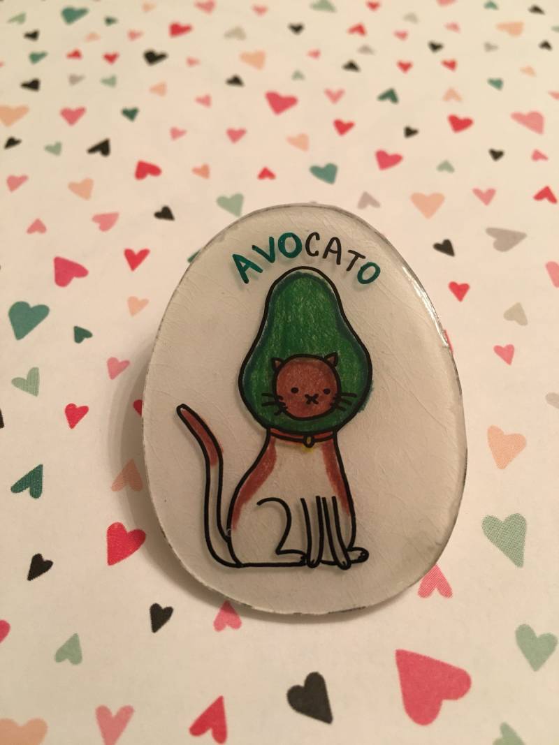 Avocato Pin Avocato Pin von BananaAndBear