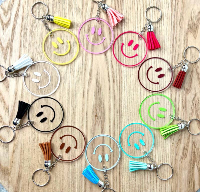 Schlüsselanhänger Smiley Als Geschenk Schlüsselanhänger Smiley Als Geschenk von BananaDreamplace