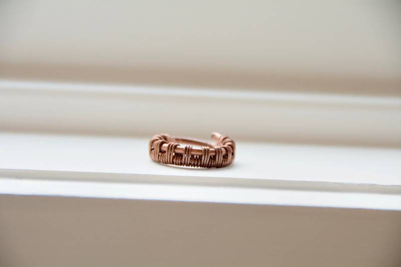 Kupferdraht Ring Kupferdraht Ring von BananaHannahsCrafts