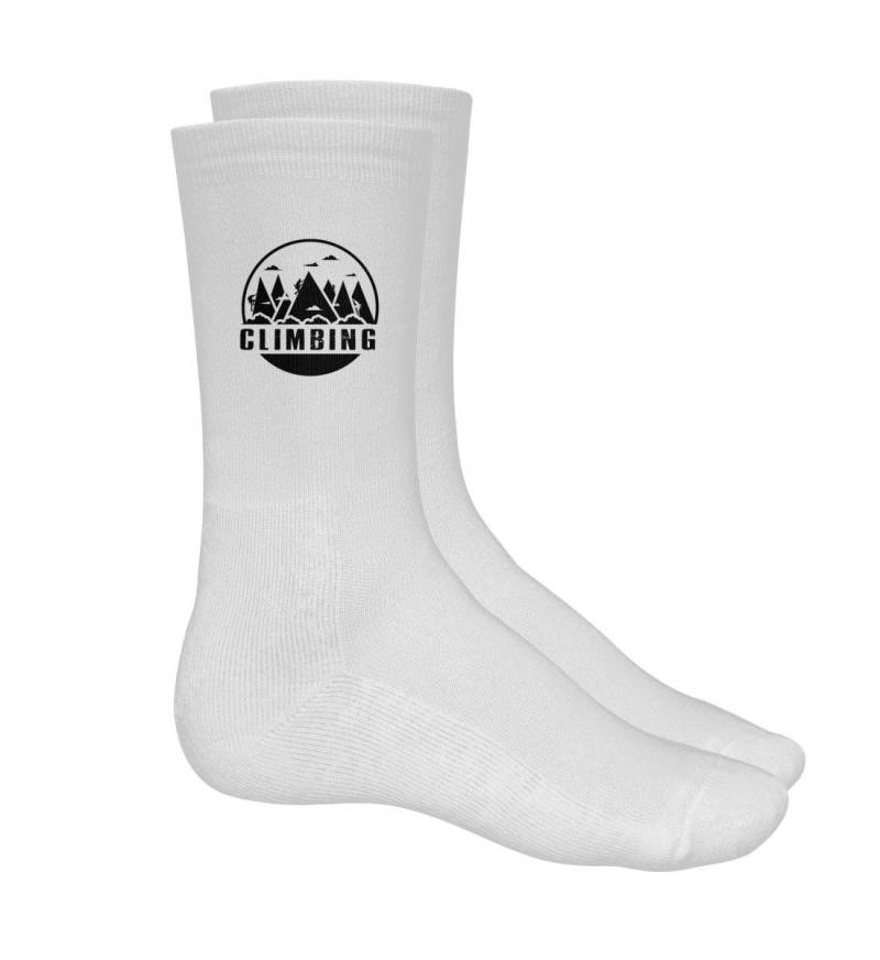 Climbing - Socken Logo von Bananadesignz