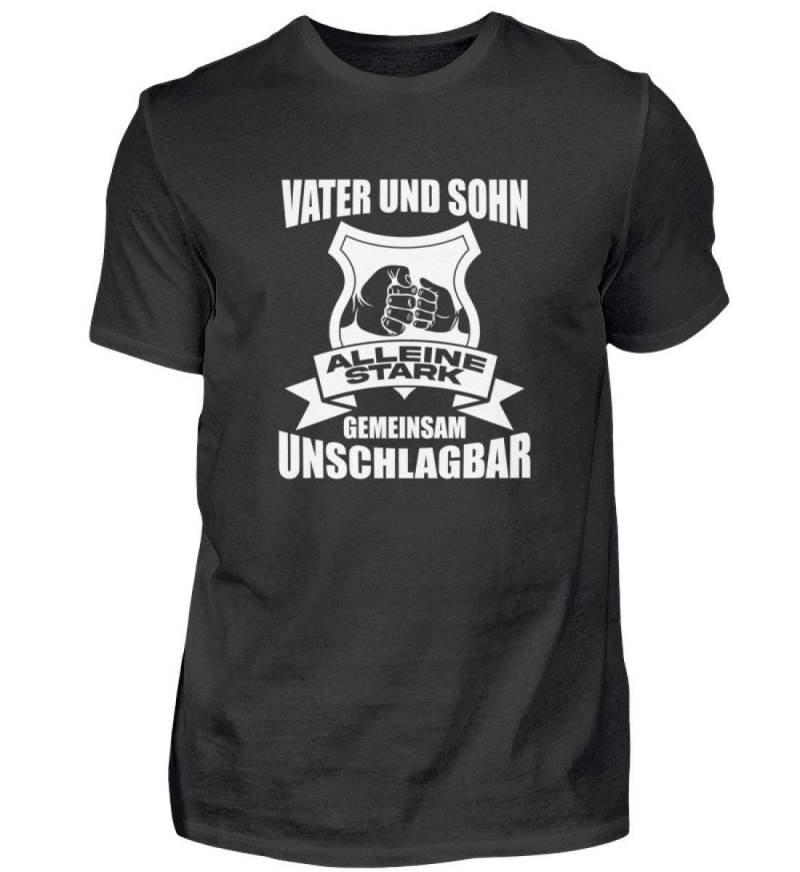 Lustiger Papa Und Sohn Vater Spruch Dad Vatertag Geschenkidee Geburtstag - Herren Shirt von Bananadesignz