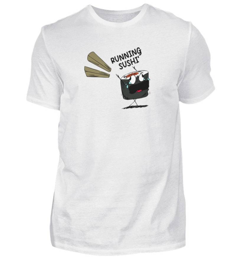 Lustiges Running Sushi Spruch T-Shirt Witzige Geschenkidee Humor Spaß Geschenk Geburtstag - Herren Shirt Lustiges Running Sushi Spruch T-Shirt Witzige Geschenkidee Humor Spaß Geschenk Geburtstag - Herren Shirt von Bananadesignz