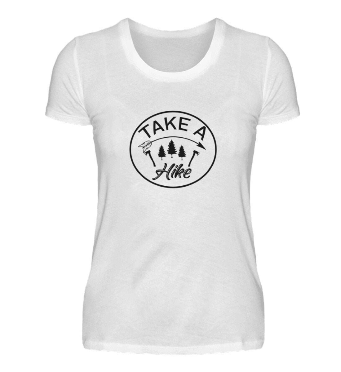 Take A Hike - Damen T-Shirt Premiumshirt Take A Hike - Damen T-Shirt Premiumshirt von Bananadesignz