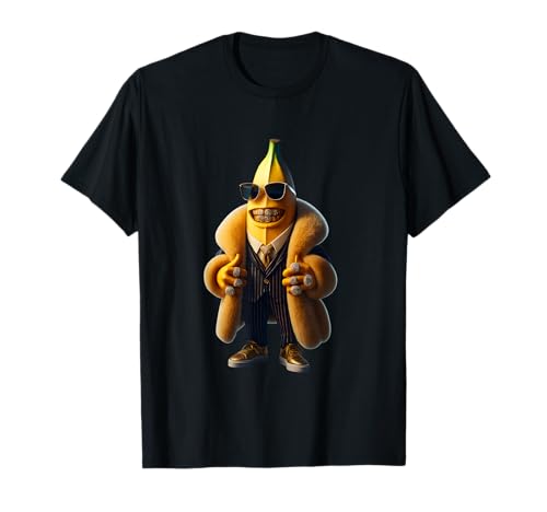 Bananito Bandito Banana Bandit Italian Brainrot Meme für Kinder T-Shirt Bananito Bandito Banana Bandit Italian Brainrot Meme für Kinder T-Shirt von BananitoDesigns