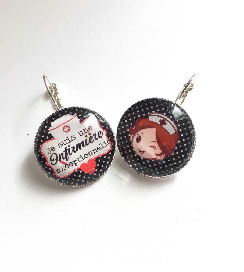 Original-Ohrringe „Ich Bin Eine Außergewöhnliche Krankenschwester", Personalisierter Schmuck, Beruf Original-Ohrringe „Ich Bin Eine Außergewöhnliche Krankenschwester", Personalisierter Schmuck, Beruf von Banasah