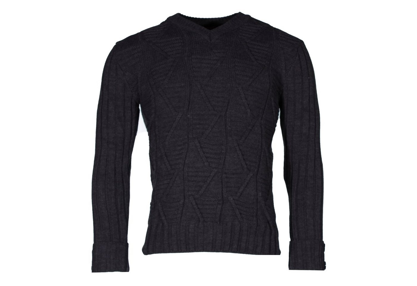 Banco 2-in-1-Pullover Herren Pullover mit Stehkragen abnehmbar Winter Pulli von Banco