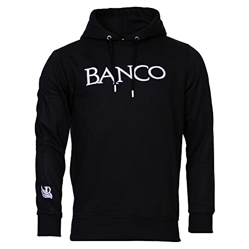 Banco Herren Kapuzenpullover Pullover Hoodie E201.1 (as3, Alpha, l, Regular, Regular, Schwarz) von Banco