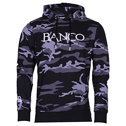 Banco Herren Kapuzenpullover Pullover Hoodie E201.1 (as3, Alpha, x_l, Regular, Regular, Camouflage_A) von Banco