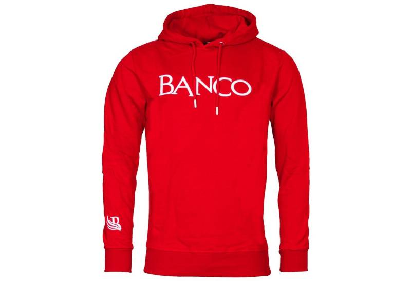 Banco Hoodie Banco Kapuzenpullover »Pullover Kapuzenpullover mit BANCO Logo Hoodie« Logodruck vorne und hinten von Banco