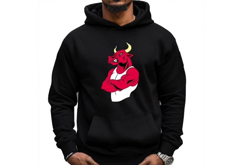 Banco Hoodie Herren Kapuzenpullover Hoodie Pullover Basic Kapuze Streetwear mit Kangurutasche von Banco