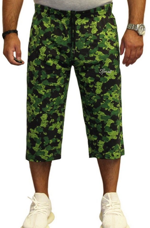 Banco Longbermudas Banco Herren Sommer Lange Short Bermuda Freizeithose CAMOUFLAGE von Banco