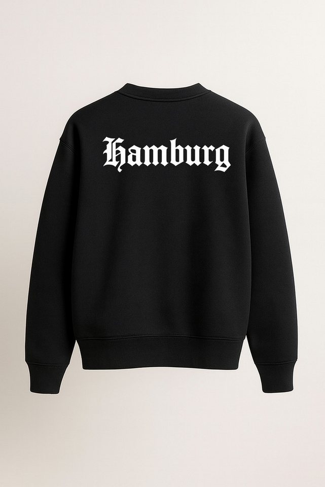 Banco Rundhalspullover Herren Rundhals Pullover mit verschiedenen Städte-Print Weiches Obermaterial, 100% Baumwolle von Banco