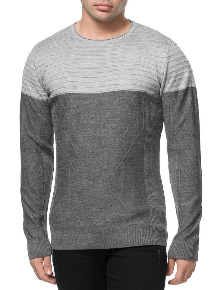 Banco Rundhalspullover Rundhals Basic Pullover Ganzjahrpullover Winter Herbst Frühling Banco Rundhalspullover Rundhals Basic Pullover Ganzjahrpullover Winter Herbst Frühling von Banco
