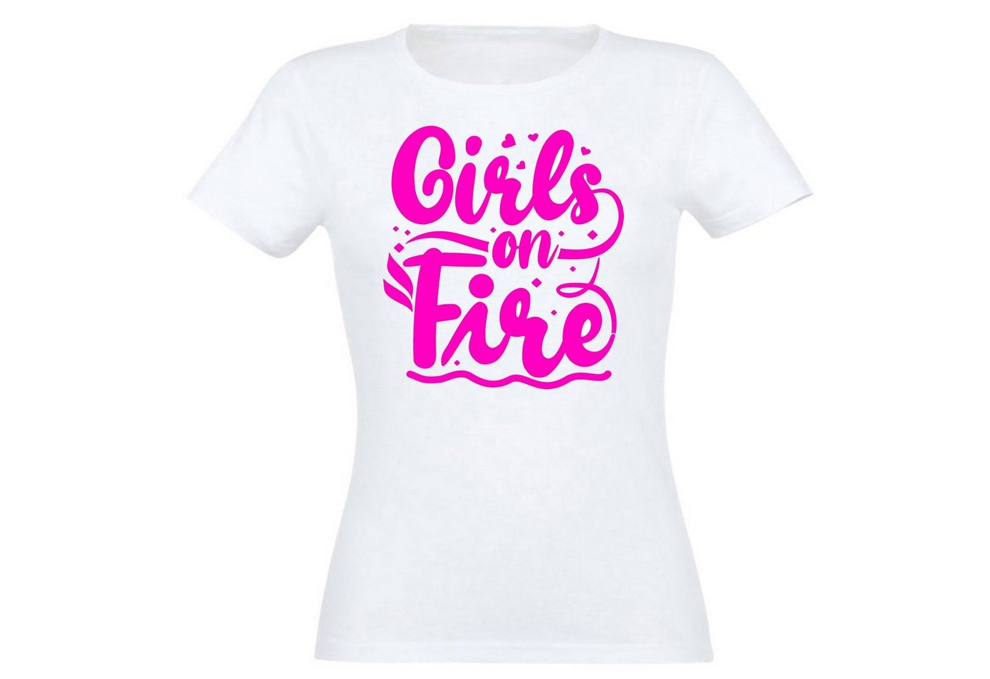 Banco T-Shirt Girls on FIre 100% Baumwolle und hochwertigem Druck von Banco