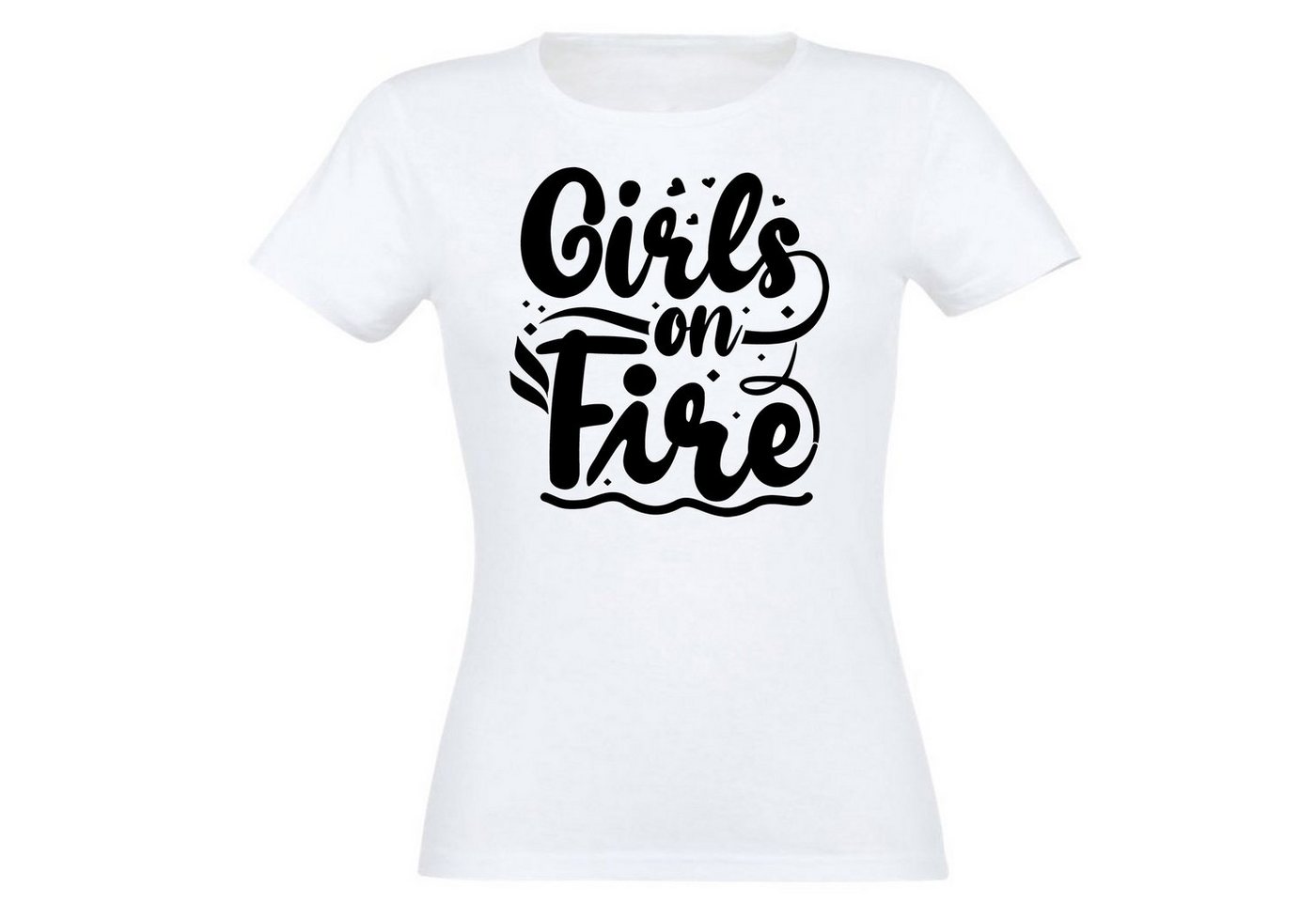 Banco T-Shirt Girls on FIre 100% Baumwolle und hochwertigem Druck von Banco