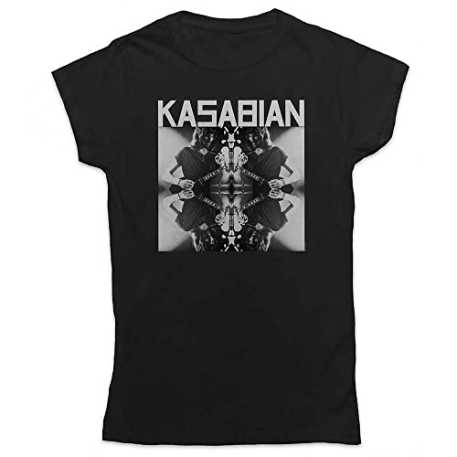 Band Monkey Kasabian Damen T-Shirt Solo Reflect Gr. Large, Schwarz von Band Monkey