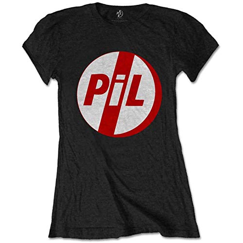 PIL (Public Image Ltd) Damen T-Shirt Logo Gr. M, mehrfarbig von Band Monkey