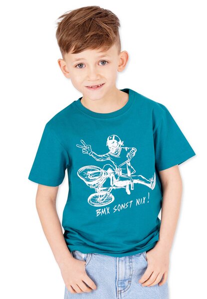 Band of Rascals BMX - Cooles Jungen BMX T-Shirt Kurzarm aus 100% Bio-Baumwolle von Band of Rascals