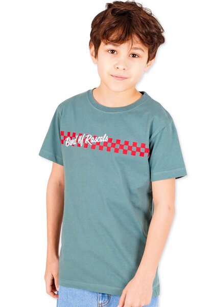 Band of Rascals Checker T-Shirt von Band of Rascals