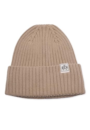 Band of Rascals Kinder Beanie Rib aus Bio-Baumwolle, Clay, Gr. Einheitsgröße von Band of Rascals