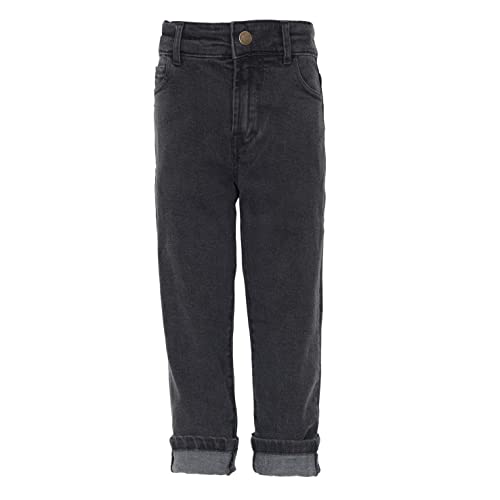 Band of Rascals Kinder Jeans Hose Slim Fit, Black-Stone-wash, Gr. 110/116 von Band of Rascals