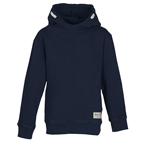 Band of Rascals Kinder Kapuzenpullover Basic aus Bio-Baumwolle, Navy, Gr. 122/128 von Band of Rascals