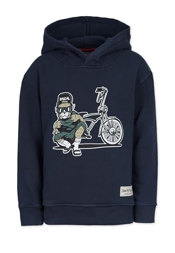 Band of Rascals Kinder Kapuzenpullover Low Rider aus Bio-Baumwolle, Navy, Gr. 134 von Band of Rascals