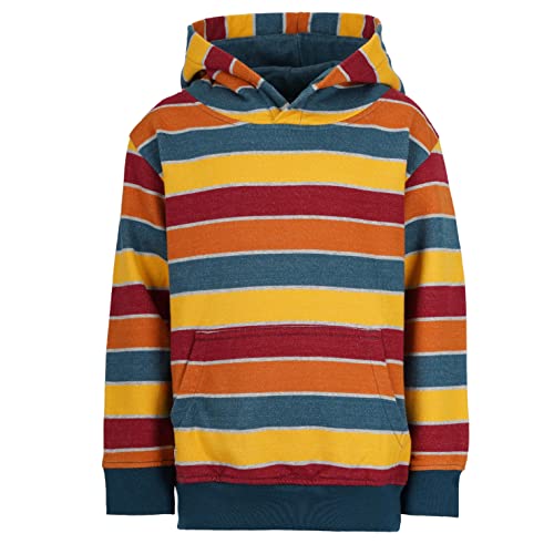 Band of Rascals Kinder Kapuzenpullover Melange Striped aus Bio-Baumwolle, Multi-Color, Gr. 158 von Band of Rascals