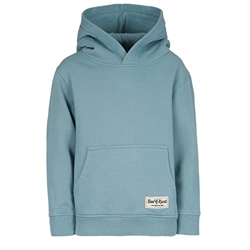 Band of Rascals Kinder Kapuzenpullover Plain aus Bio-Baumwolle, Arctic-Blue, Gr. 152 von Band of Rascals