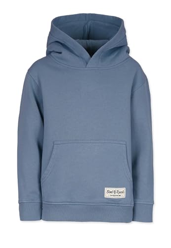 Band of Rascals Kinder Kapuzenpullover Plain aus Bio-Baumwolle, Dove-Blue, Gr. 110/116 von Band of Rascals