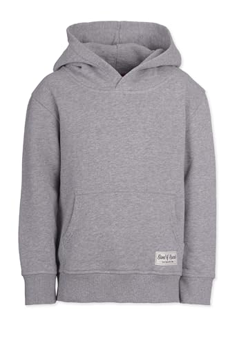 Band of Rascals Kinder Kapuzenpullover Plain aus Bio-Baumwolle, Grey, Gr. 152 von Band of Rascals