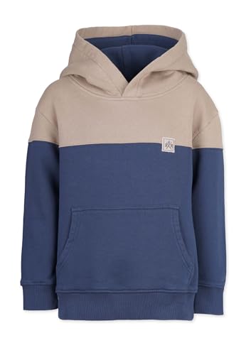 Band of Rascals Kinder Kapuzenpullover of Your Shoulder aus Bio-Baumwolle, Clay-Blue, Gr. 110/116 von Band of Rascals