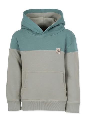 Band of Rascals Kinder Kapuzenpullover of Your Shoulder aus Bio-Baumwolle, sage-moos, Gr. 110/116 von Band of Rascals