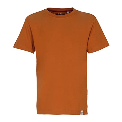 Band of Rascals Kinder Kurzarm T-Shirt Basic aus Bio-Baumwolle, Rust, Gr. 140 von Band of Rascals