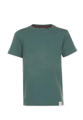 Band of Rascals Kinder Kurzarm T-Shirt Basic aus Bio-Baumwolle, Cilantro-Green, Gr. 134 von Band of Rascals