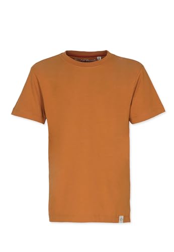 Band of Rascals Kinder Kurzarm T-Shirt Basic aus Bio-Baumwolle, Rust, Gr. 152 von Band of Rascals