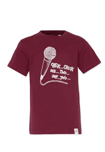 Band of Rascals Kinder Kurzarm T-Shirt Check Check aus Bio-Baumwolle, Bordeaux, Gr. 152 Band of Rascals Kinder Kurzarm T-Shirt Check Check aus Bio-Baumwolle, Bordeaux, Gr. 152 von Band of Rascals