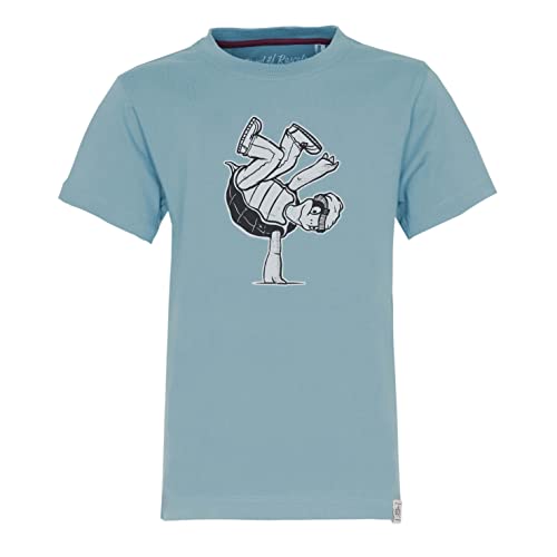 Band of Rascals Kinder Kurzarm T-Shirt Freez aus Bio-Baumwolle, Arctic-Blue, Gr. 158 von Band of Rascals