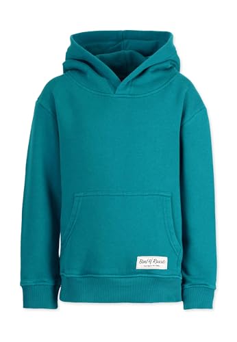 Band of Rascals Kinder Langarm Plain aus Bio-Baumwolle, Petrol, Gr. 158 von Band of Rascals