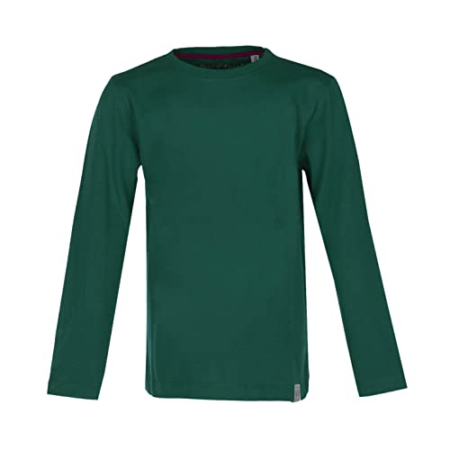 Band of Rascals Kinder Langarmshirt Basic aus Bio-Baumwolle, Racing-Green, Gr: 158 von Band of Rascals