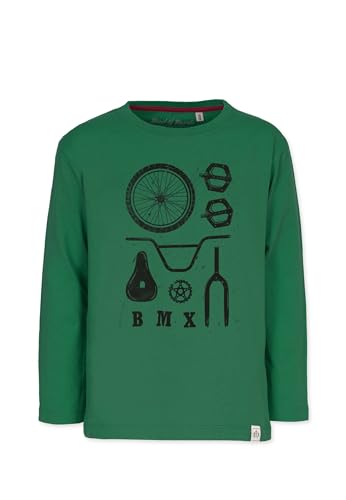 Band of Rascals Kinder Langarmshirt BMX Parts aus Bio-Baumwolle, Dark-Green, Gr: 152 von Band of Rascals
