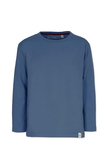 Band of Rascals Kinder Langarmshirt Basic aus Bio-Baumwolle, Blue, Gr: 152 von Band of Rascals