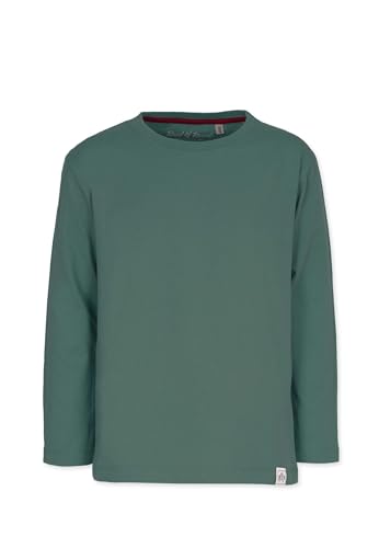 Band of Rascals Kinder Langarmshirt Basic aus Bio-Baumwolle, Cilantro-Green, Gr. 164 von Band of Rascals