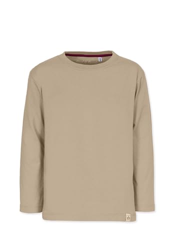 Band of Rascals Kinder Langarmshirt Basic aus Bio-Baumwolle, Clay, Gr. 152 von Band of Rascals